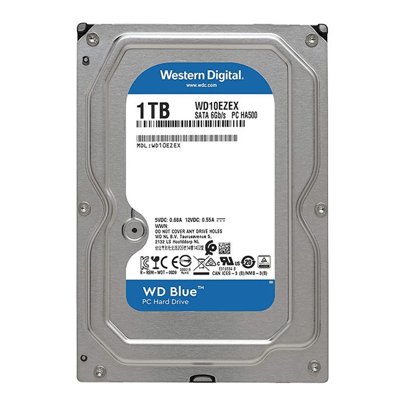 HARD DISK WESTERN DIGITAL BLUE 1TB STOCK