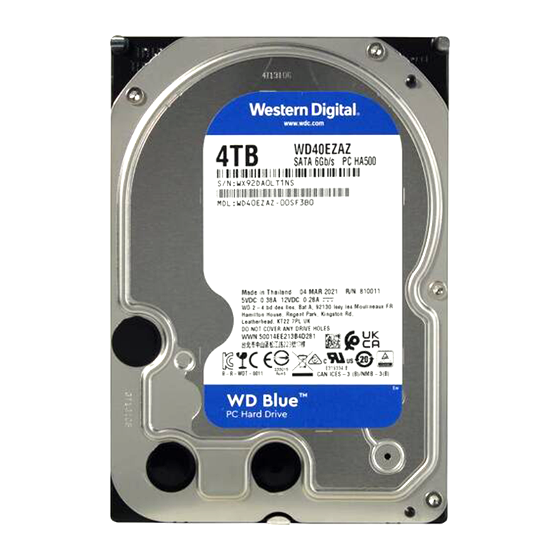 هارد دیسک HARD DISK WESTERN DIGITAL BLUE 4TB STOCK