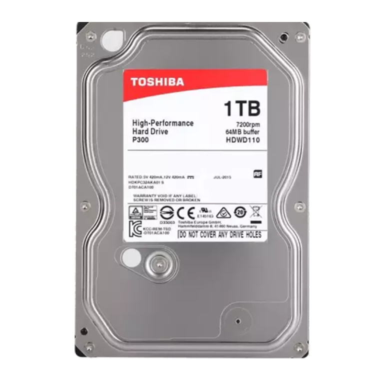 HARD DISK TOSHIBA P300 1TB