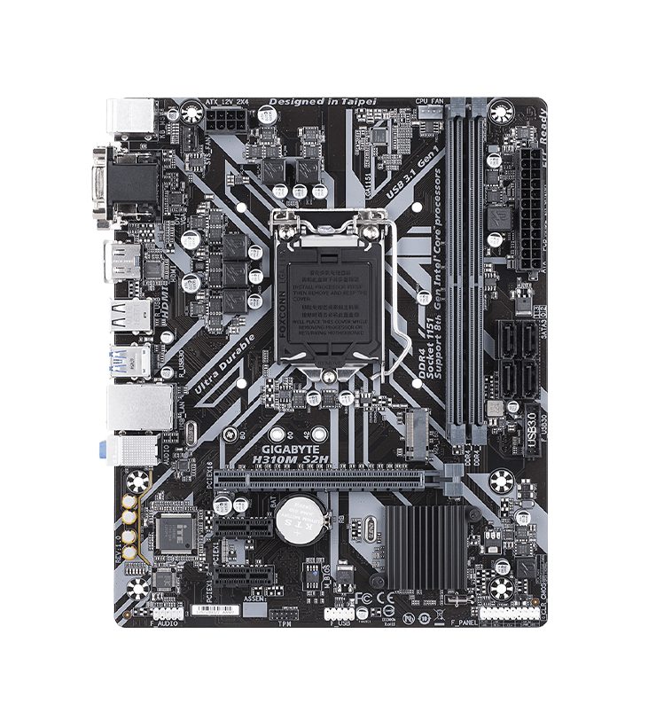 MOTHERBORD GIGABYTE H310M S2H