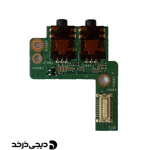 برد جک صدا لپ تاپ DAUGHTERBOARD AUX ASUS G750J FRONT NEW