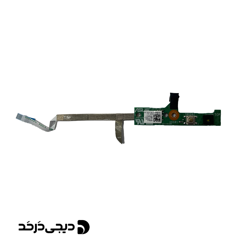 برد سوییچ پاور لپ تاپ DAUGHTER BOARD SWITCH POWER ASUS N550JV REV 2.0 FRONT