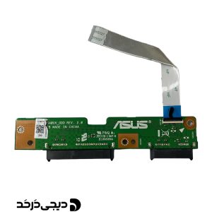 برد کانکتور دی وی دی و هارد لپ تاپ DAUGHTERBOARD CONNECTOR DVD HARD ASUS X543 FRONT
