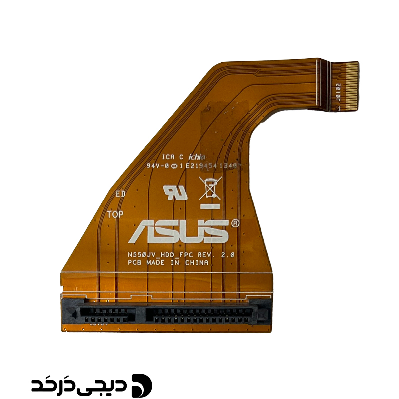 برد کانکتور هارد لپ تاپ DAUGHTER BOARD HARD CONNECTOR ASUS N550JV REV 2.0 FRONT