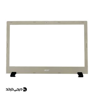 قاب دور ال سی دی COVER B ACER ASPIRE E5-522 CREAM BLACKHING FRONT