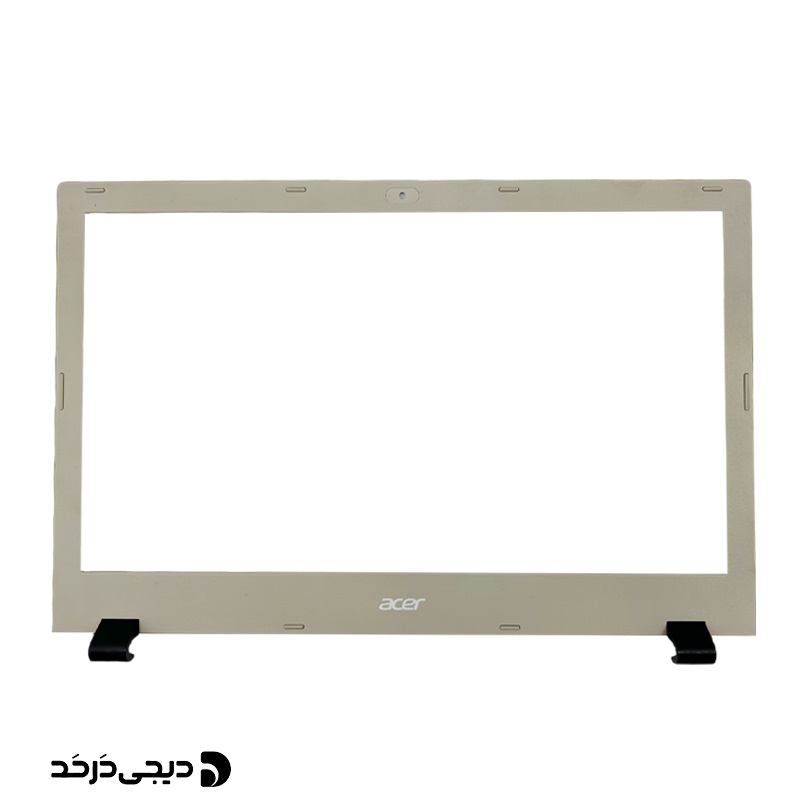 قاب دور ال سی دی COVER B ACER ASPIRE E5-522 CREAM BLACKHING FRONT