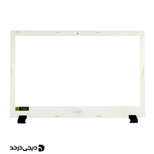 قاب دور ال سی دی لپ تاپ COVER B ACER E5-522 WHITE BLACKHING FRONT