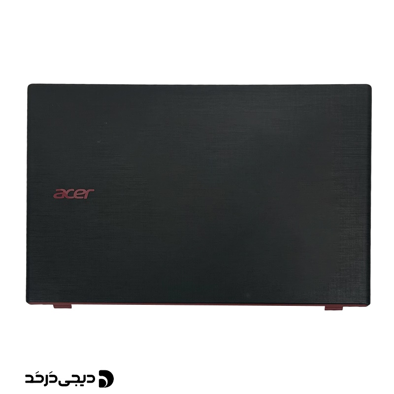 قاب پشت ال سی دی لپ تاپ COVER A ACER ASPIRE E5-522 BLACK REDHINGE FRONT