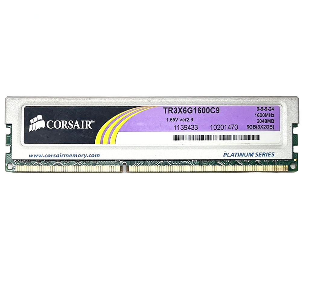 رم کامپیوتر RAM CORSAIR 2GB 1600 DDR3 STOCK