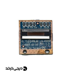 برد اثرانگشت لپ تاپ DAUGHTER BOARD FINGER PRINT DELL VOSTRO 1520 REV 1.0 FRONT