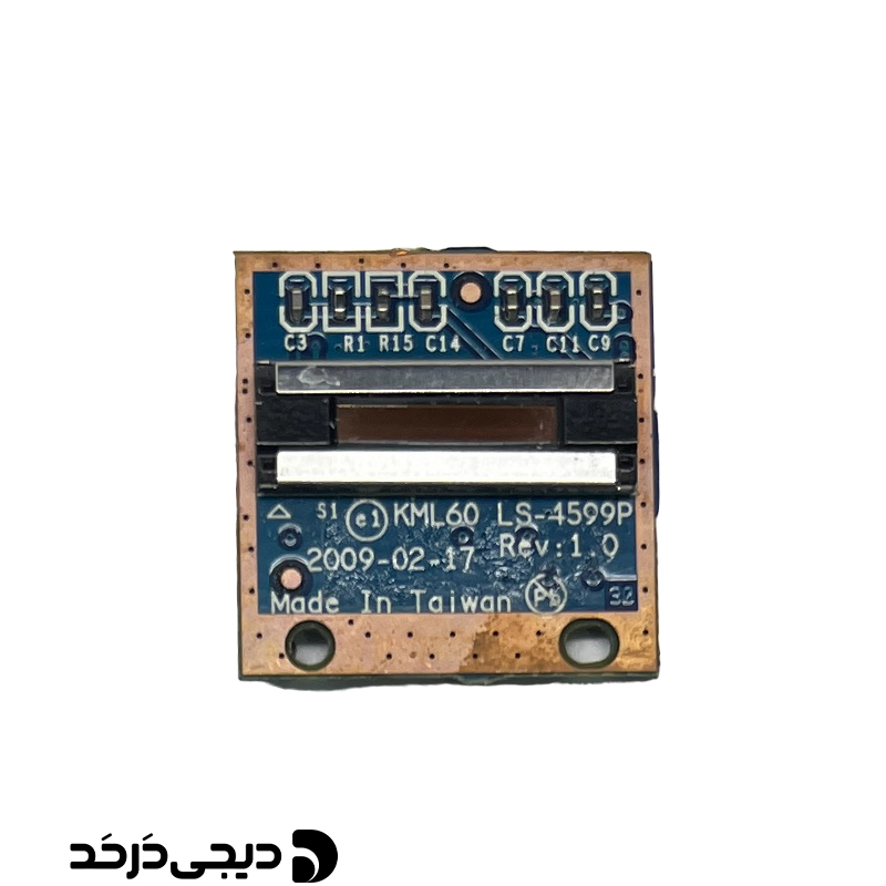 برد اثرانگشت لپ تاپ DAUGHTER BOARD FINGER PRINT DELL VOSTRO 1520 REV 1.0 FRONT
