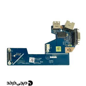 برد تصویر و یو اس بی لپ تاپ DAUGHTER BOARD VGA USB DELL LATITUDE E5530 REV 1.0 FRONT