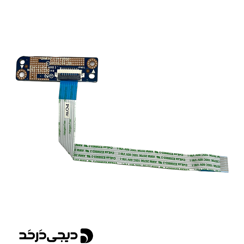 برد سوییچ پاور لپ تاپ DAUGHTER BOARD SWITCH POWER DELL LATITUDE E5530 REV 1.0 WITH FLAT FRONT