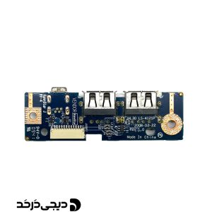 برد یو اس بی لپ تاپ DAUGHTER BOARD USB DELL XPS L502 REV 1.0 FRONT