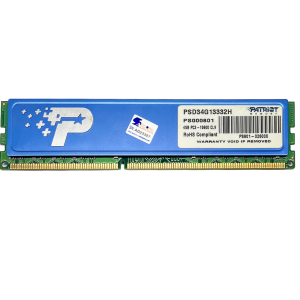 رم کامپیوتر RAM PATRIOT 4GB 1333 DDR3 STOCK