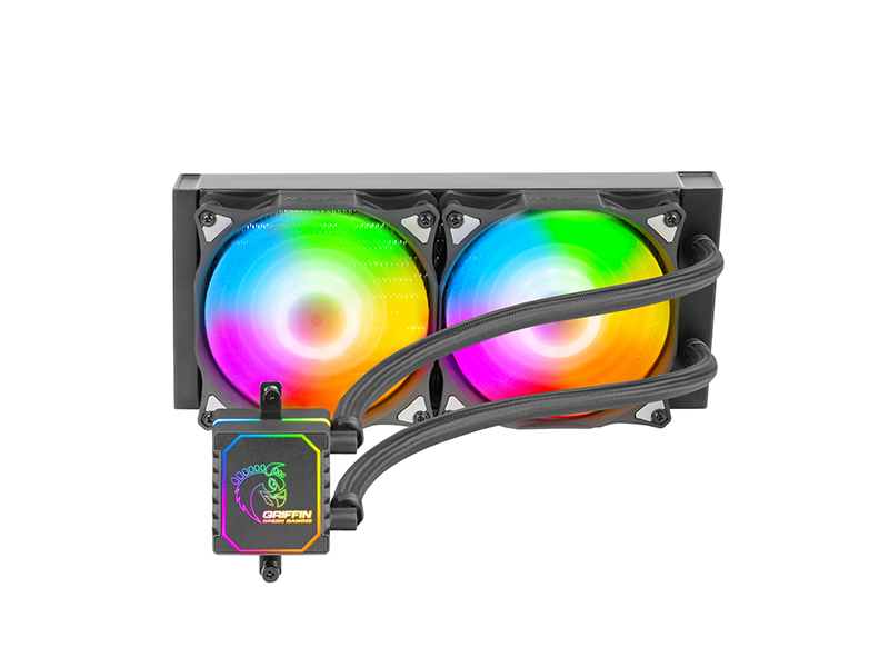 فن خنک کننده FAN WATER COOLING GREEN GLACIER ARGB 240