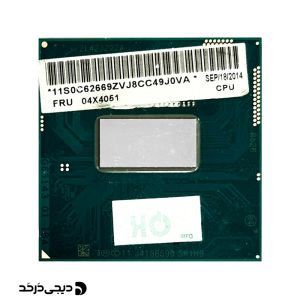 سی پی یو لپ تاپ CPU LAPTOP CORE I3 4300M SR1H9