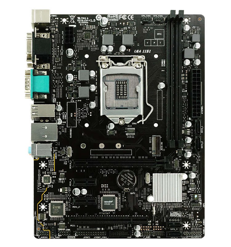 مادربرد MB BIOSTAR H310MHG R6.1 STOCK