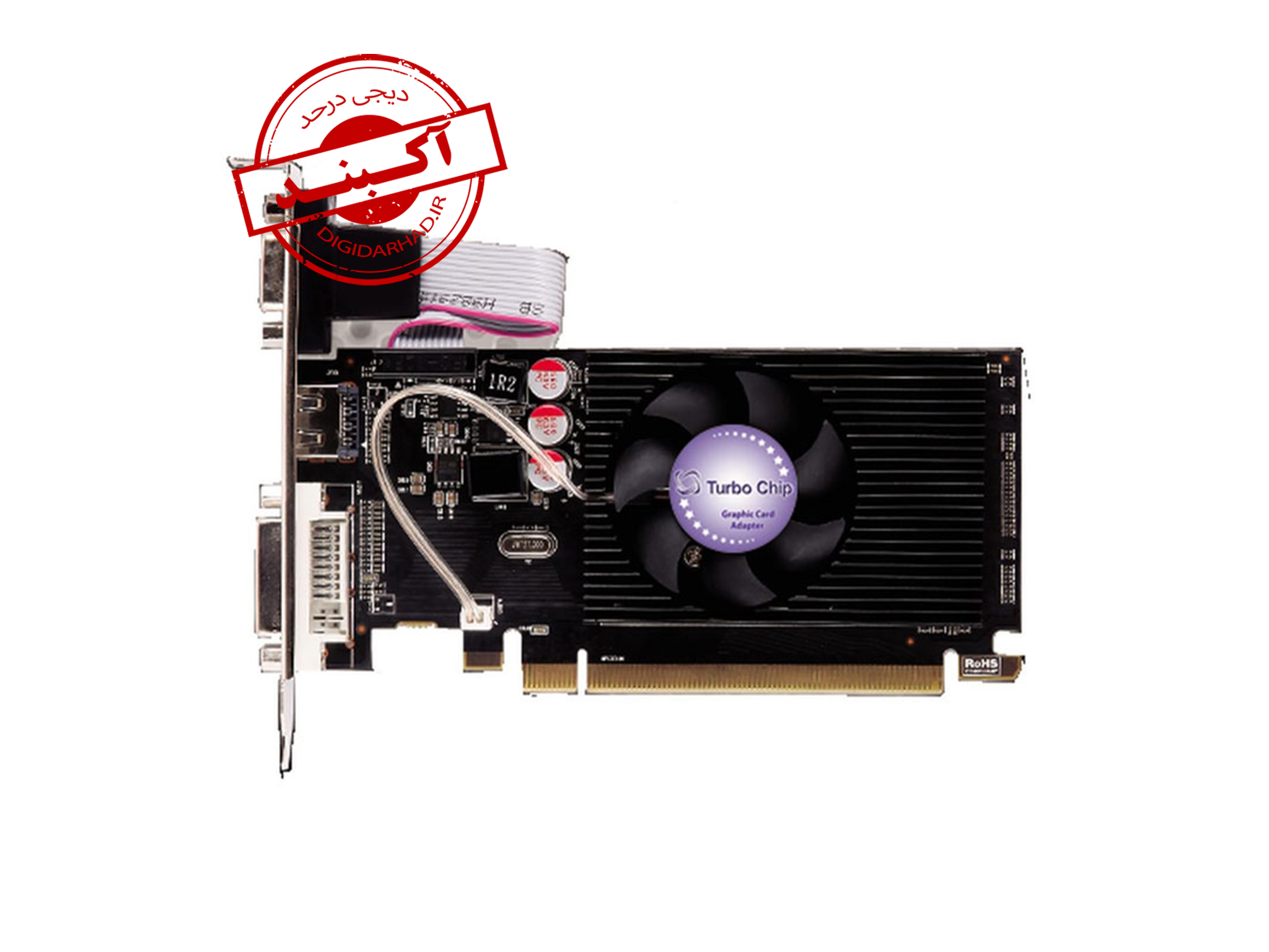 کارت گرافیک VGA TURBO CHIP RADEON HD6450 2GB STOCK