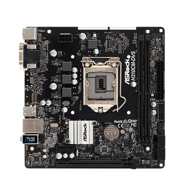 مادربرد MB ASROCK H310CM-DVS STOCK