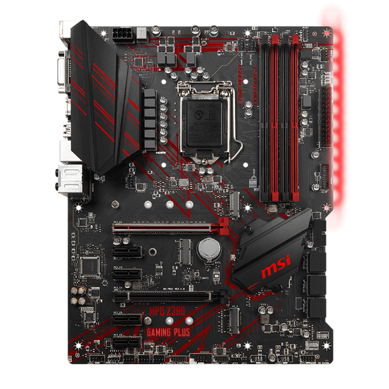 مادربرد MB MSI MPG Z390GAMING PLUS STOCK