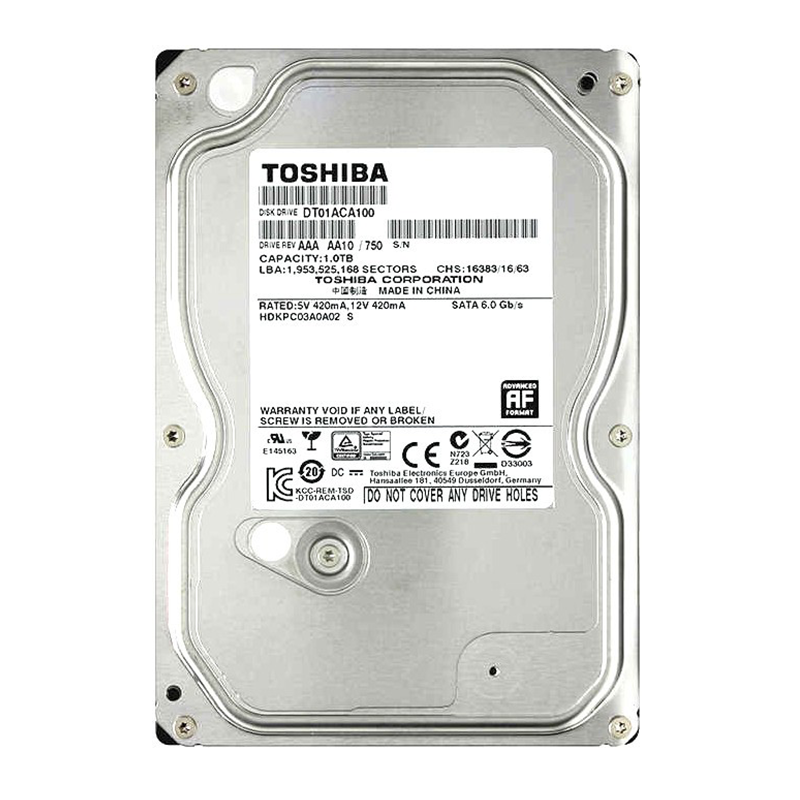 هارد دیسک HARD DISK TOSHIBA 1TB STOCK