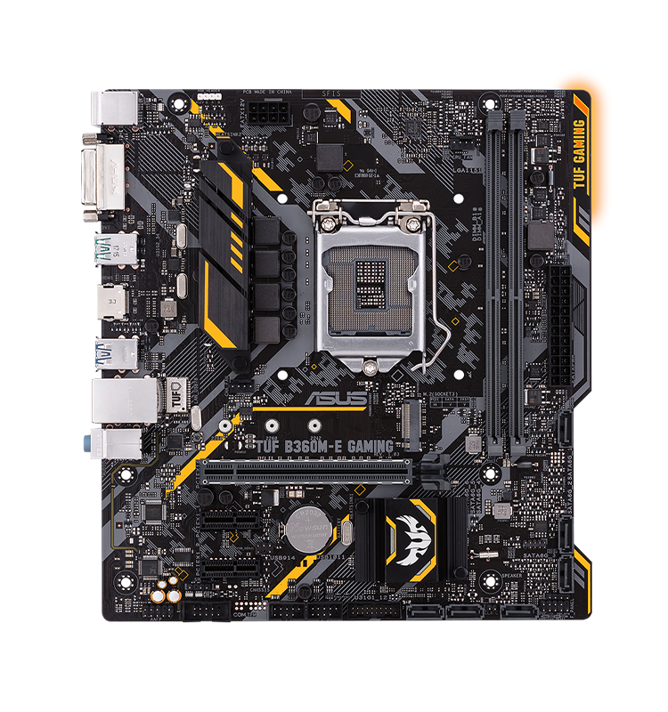مادربرد MB ASUS TUF GAMING B360M-E STOCK