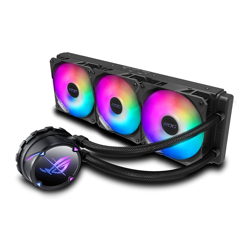 فن خنک کننده FAN ASUS ROG STRIX LC II 360 ARGB BLACK STOCK