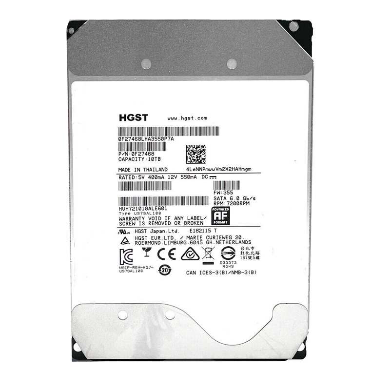 هارد دیسک HARD DISK HGST ULTRASTAR 10TB STOCK
