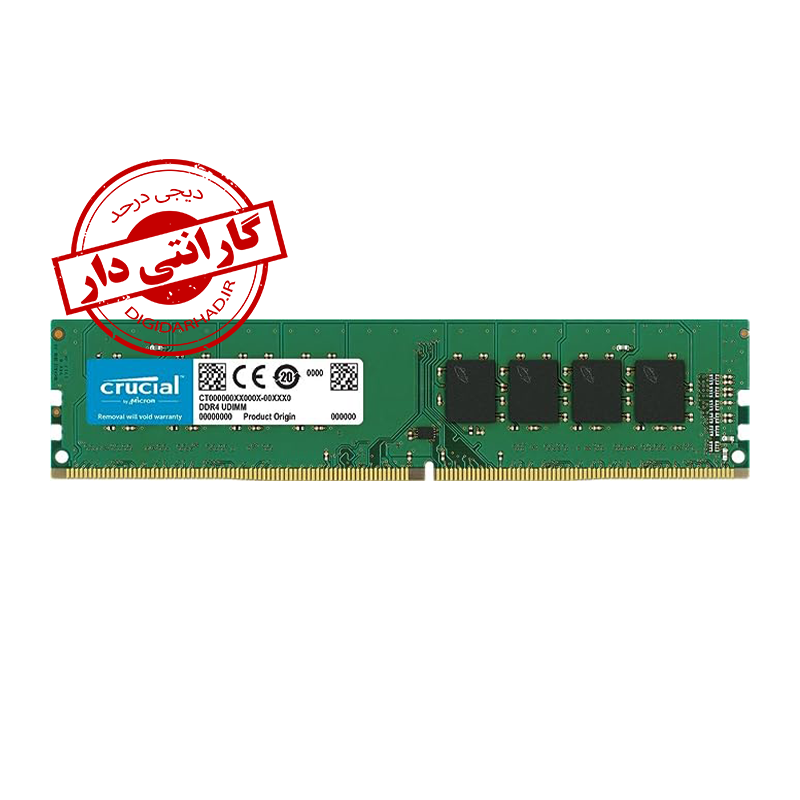 رم کامپیوتر RAM CRUCIAL 8GB 2666 DDR4 STOCK