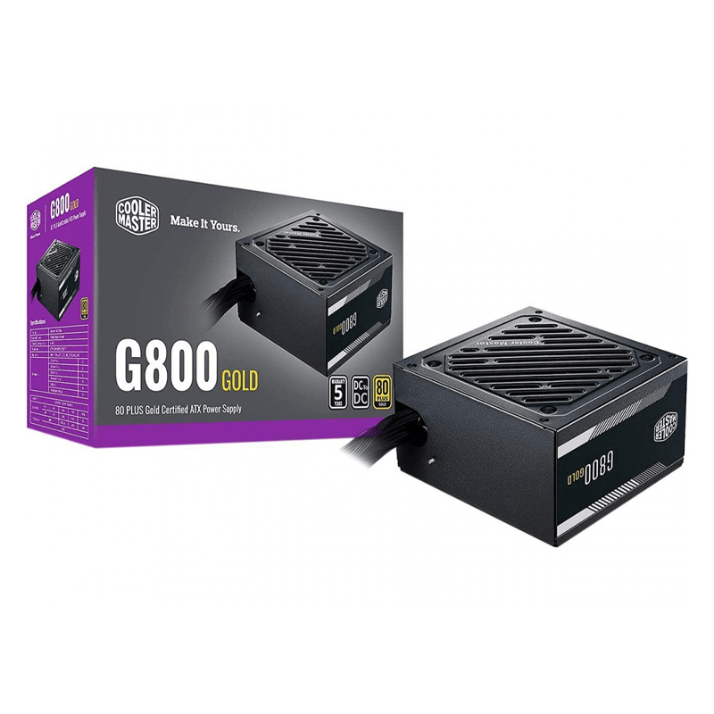 POWER COOLERMASTER G800 GOLD STOCK