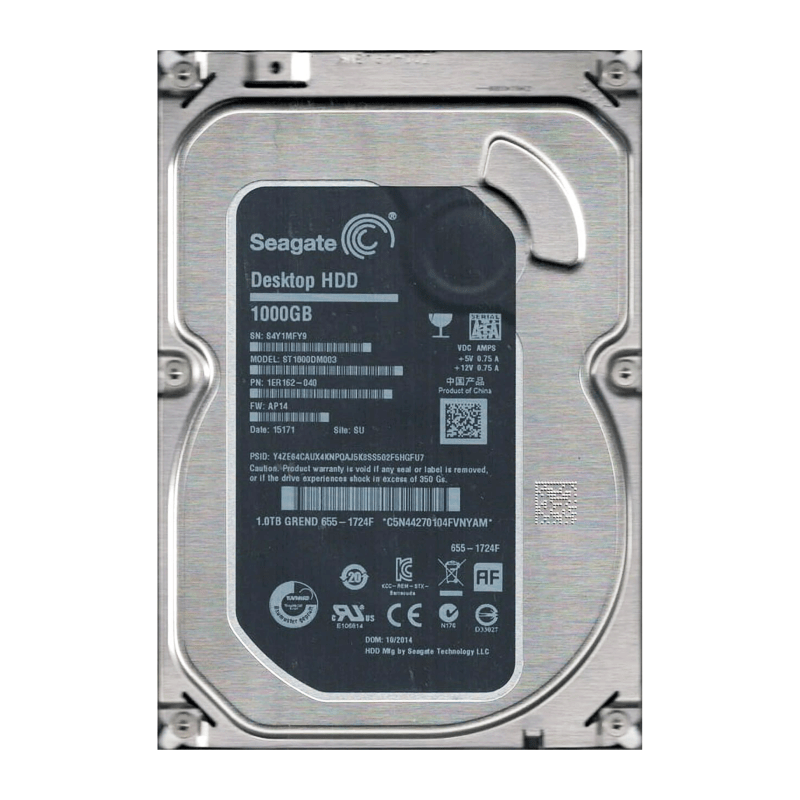 HARD DISK SEAGATE ST1000DM003 1TB STOCK