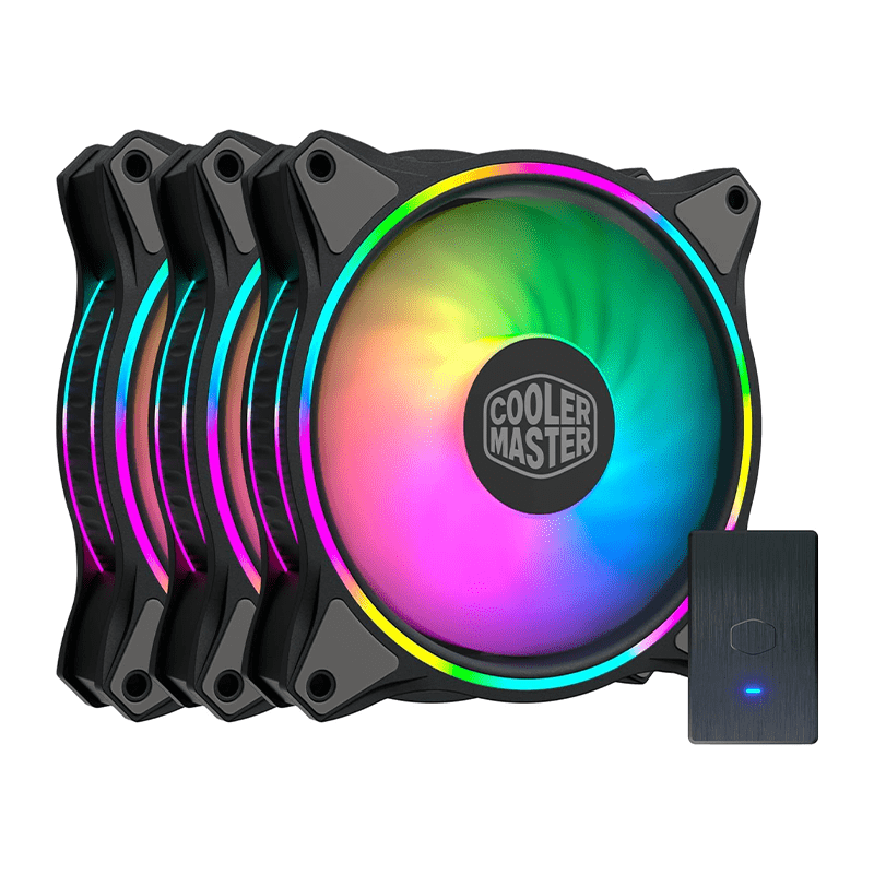 FAN CASE COOLERMASTER MF120 HALO STOCK