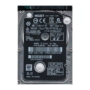 HARD DISK LAPTOP HGST 500GB STOCK