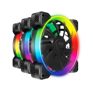 FAN CASE GREEN COUGAR VORTEX HPB120 RGB STOCK