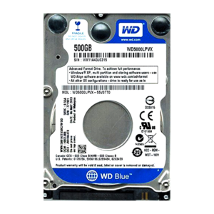 HARD DISK LAPTOP WESTERN DIGITAL 500GB STOCK
