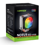 فن خنک کننده گارانتی گرین FAN GREEN NOTUS 100 ARGB