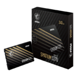 اس اس دی گارانتی ماتریس SSD MSI SPATIUM S270 240GB