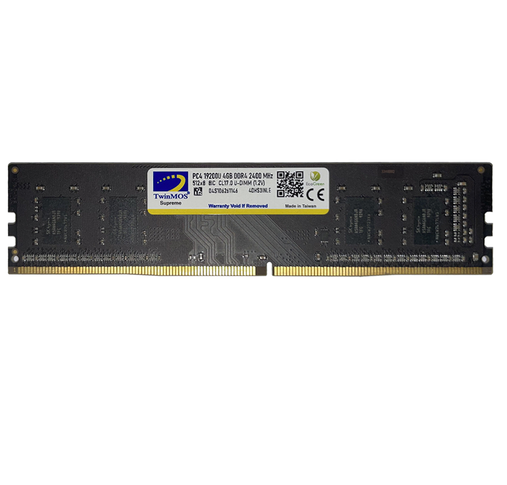 رم کامپیوتر RAM TWINMOS 4GB 2400 DDR4 STOCK
